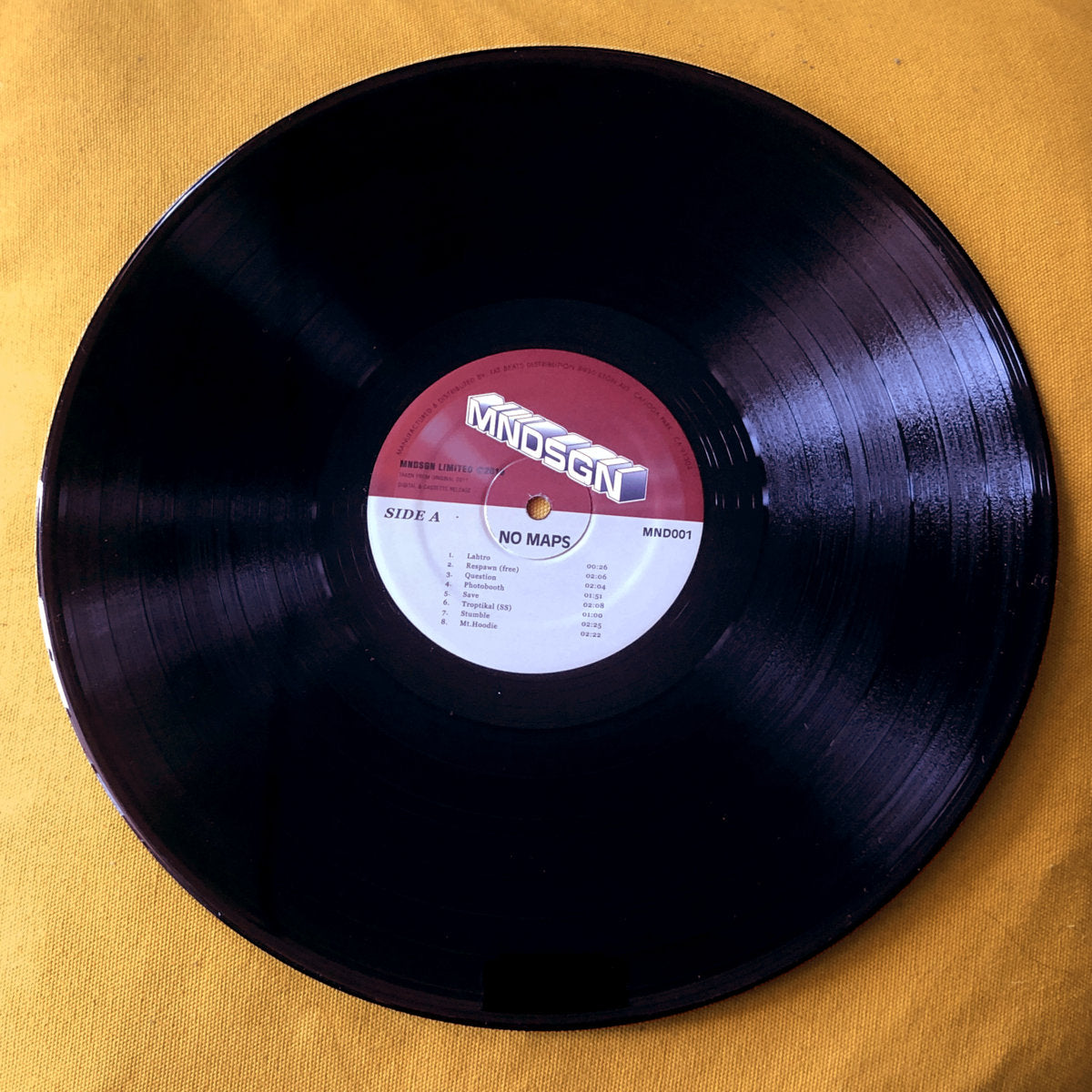 NoMaps 12" Vinyl